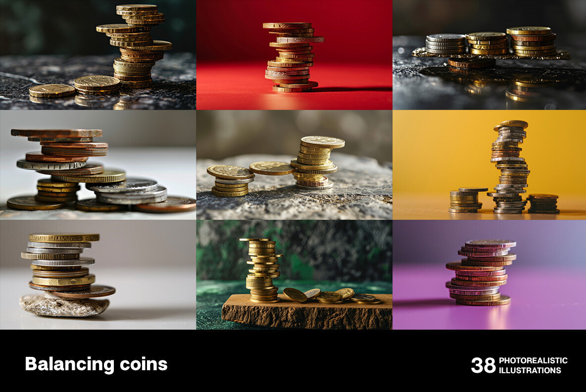 Balancing coins 2