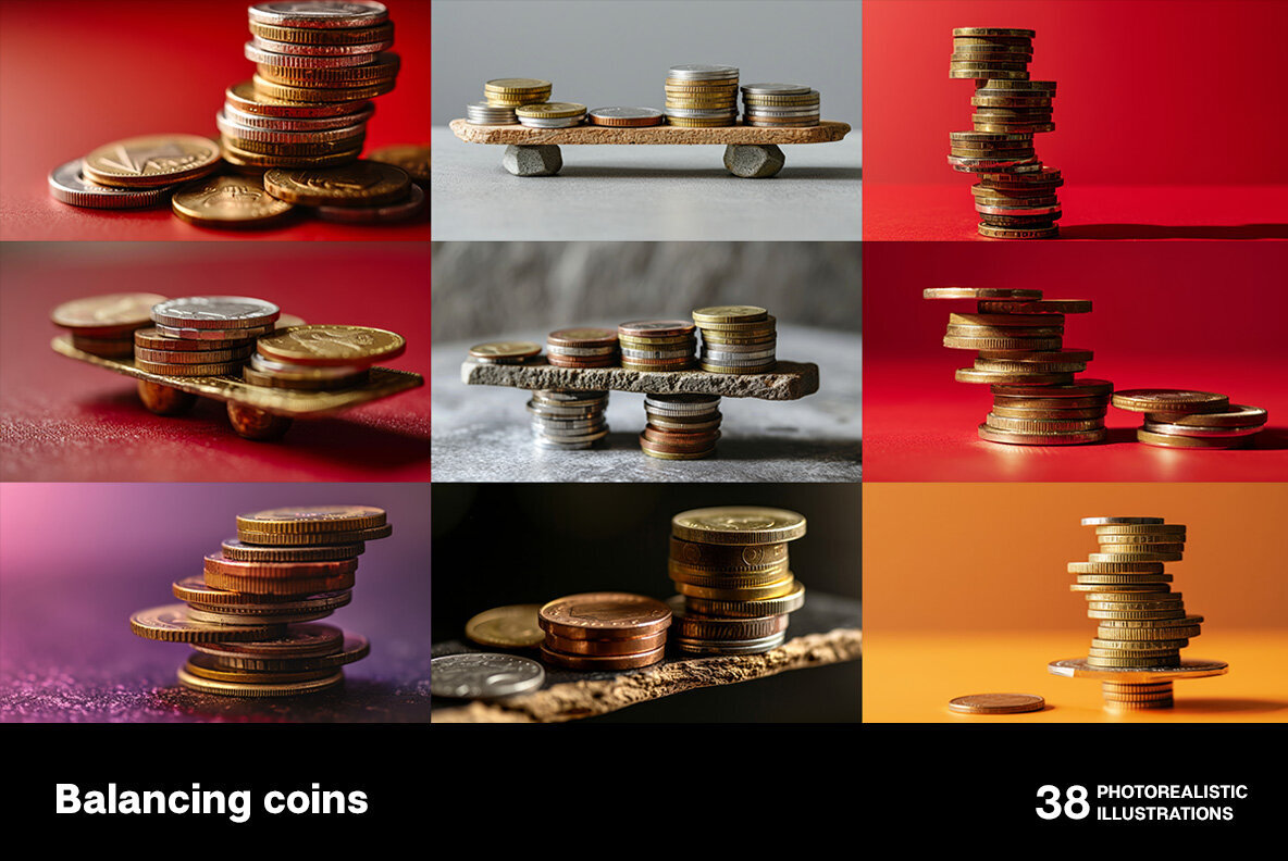 Balancing coins 3