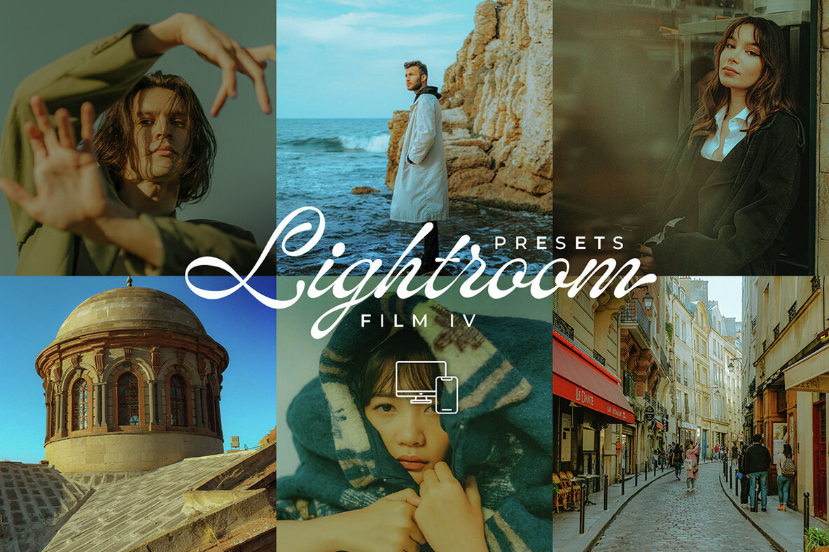 5 Lightroom Film Effect Mobile   Desktop Presets 2
