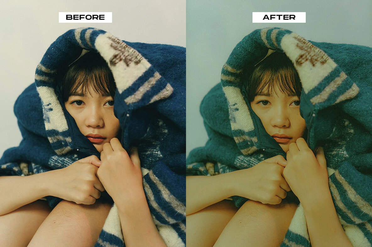 5 Lightroom Film Effect Mobile   Desktop Presets 3