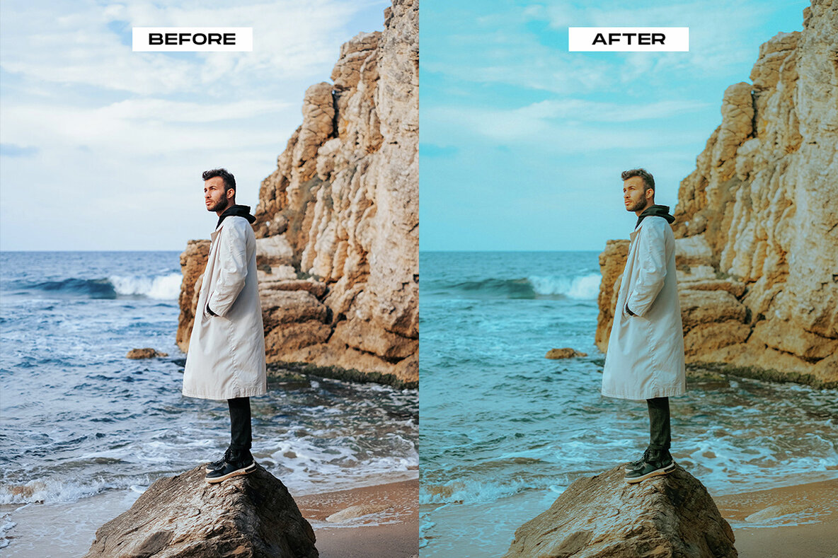 5 Lightroom Film Effect Mobile   Desktop Presets 4
