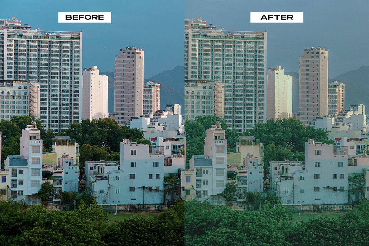 5 Lightroom Film Effect Mobile   Desktop Presets 7