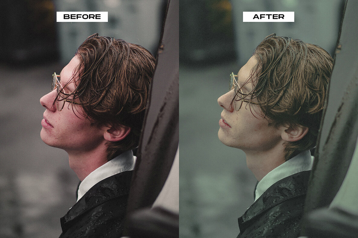 5 Lightroom Film Effect Mobile   Desktop Presets 8