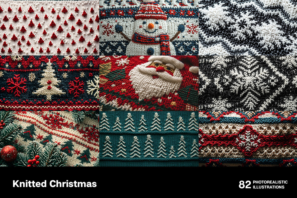 Knitted Christmas 4