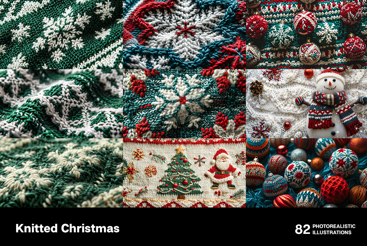 Knitted Christmas 6