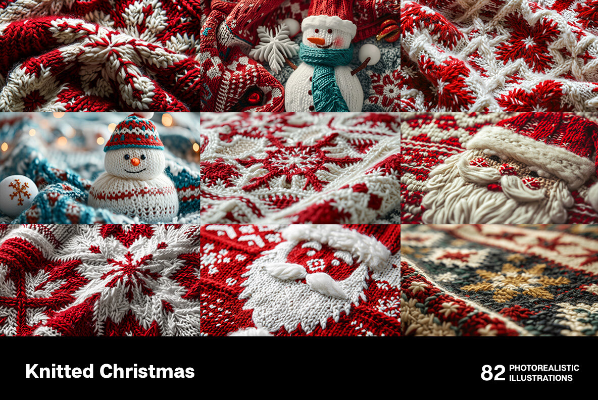 Knitted Christmas 8