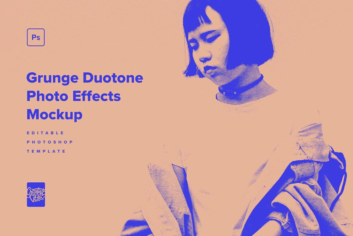 Grunge Duotone Photo Effects Pack 2