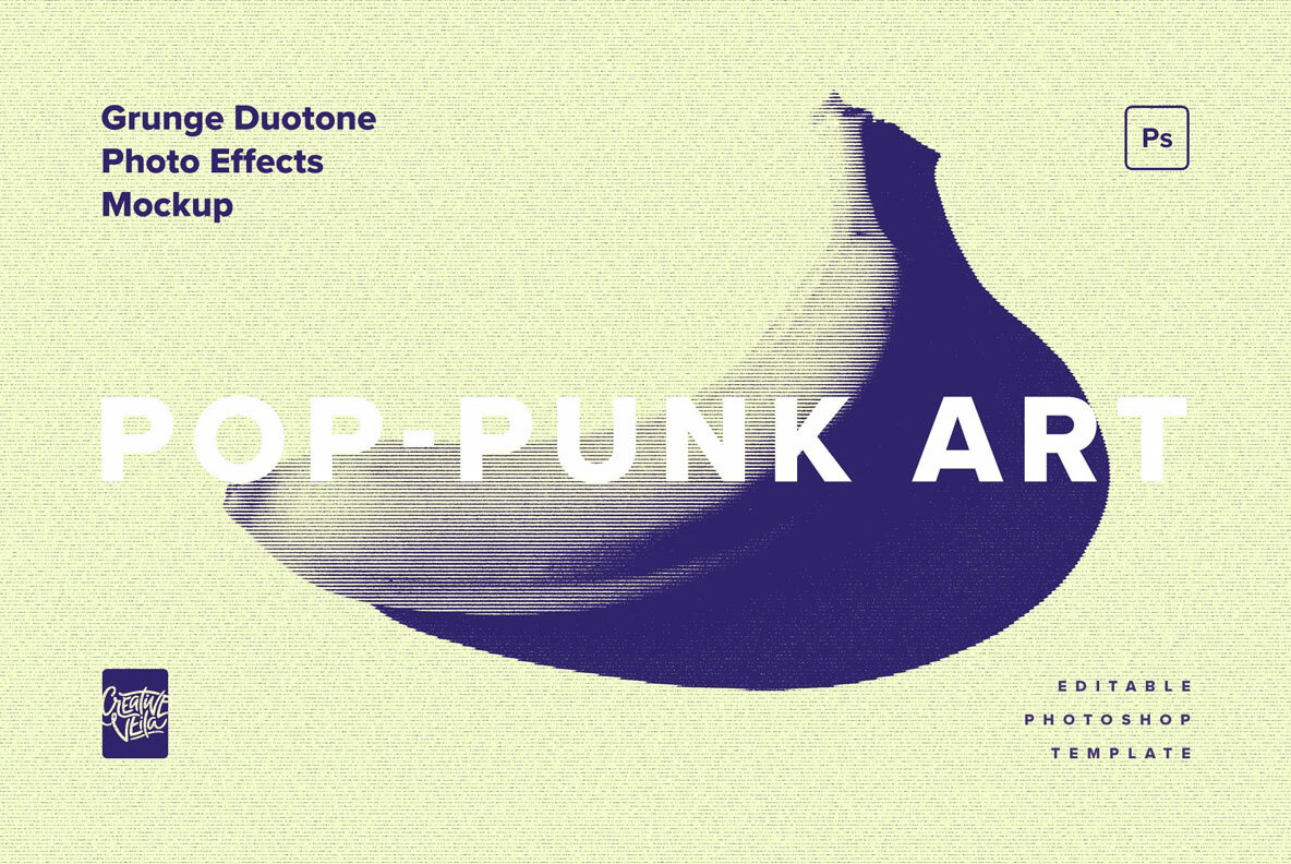 Grunge Duotone Photo Effects Pack 4