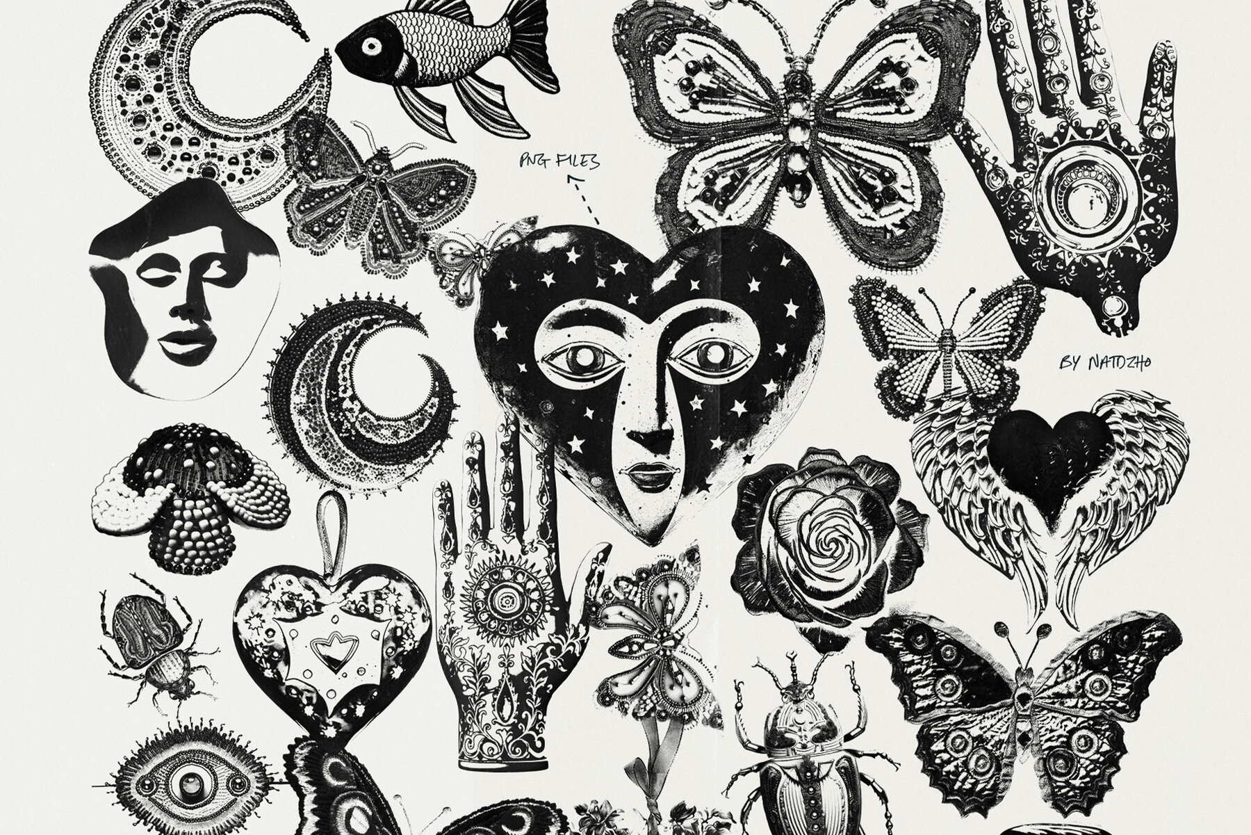 Cryptic Mixed Media Collage 11