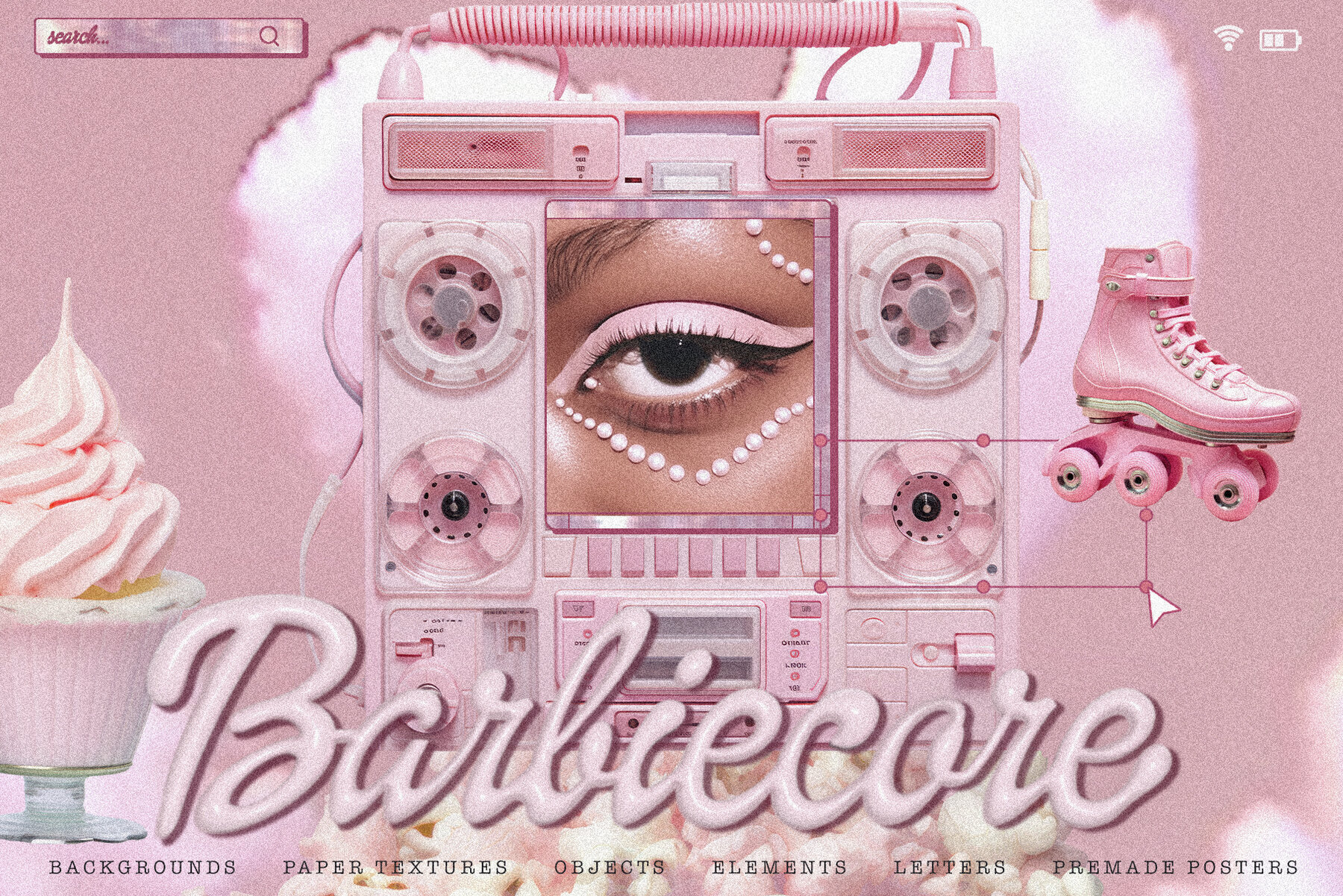 Barbiecore Graphic pack 1