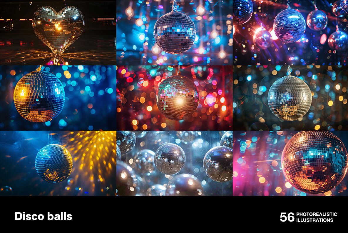 Disco balls 4