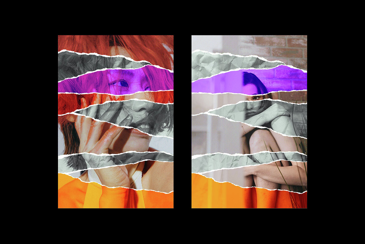 Torn   Ripped Paper Photo Effect 5