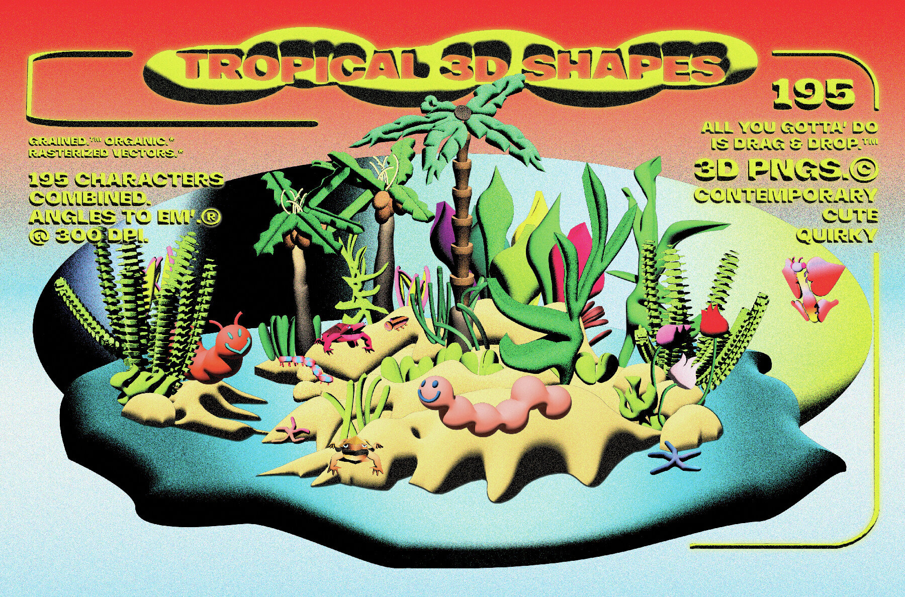 Tropical 3D Shapes 1