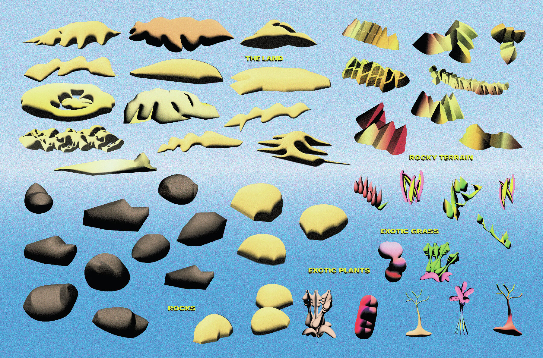 Tropical 3D Shapes 5