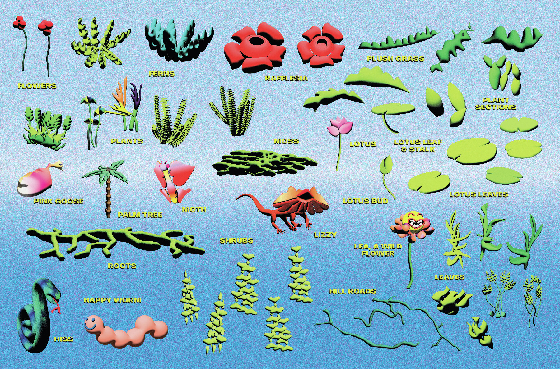 Tropical 3D Shapes 7