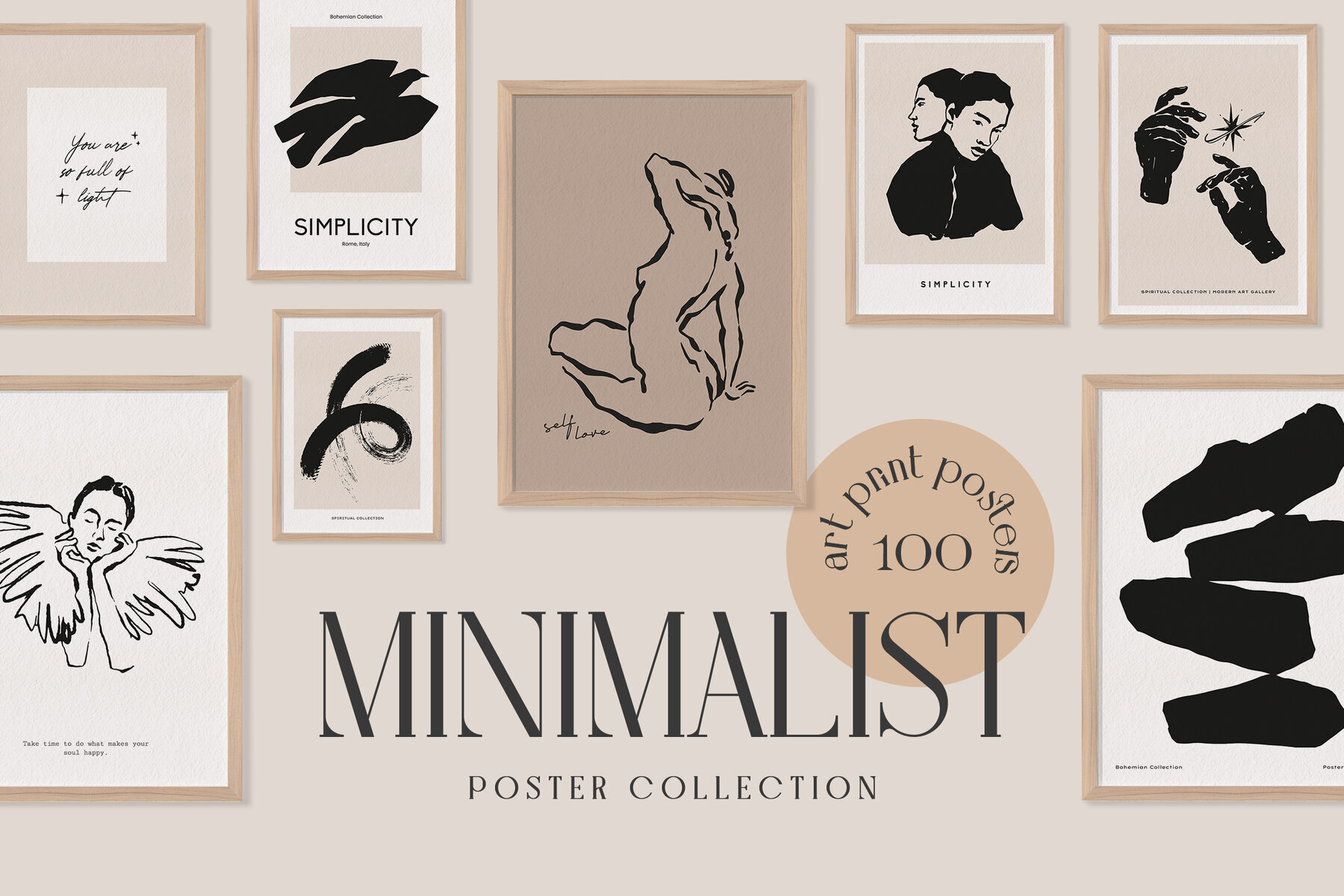 Minimalist Prints Posters 1
