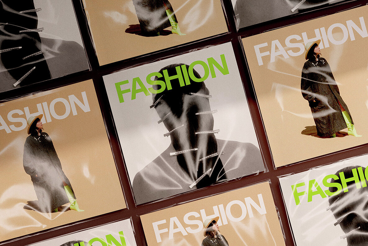 Square Magazine Mockups Collection 3