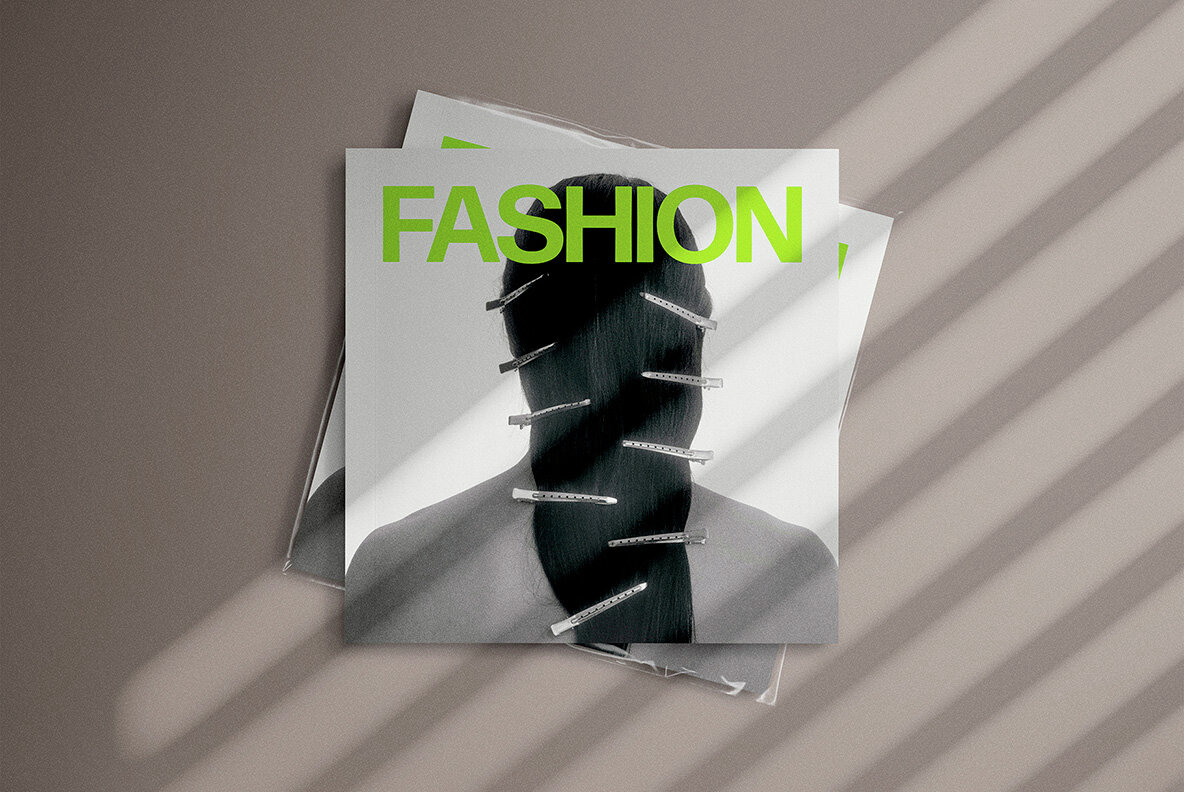 Square Magazine Mockups Collection 6