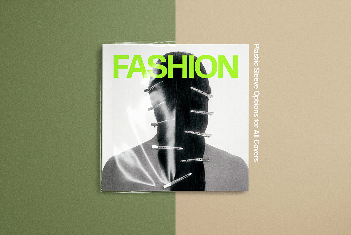 Square Magazine Mockups Collection 9