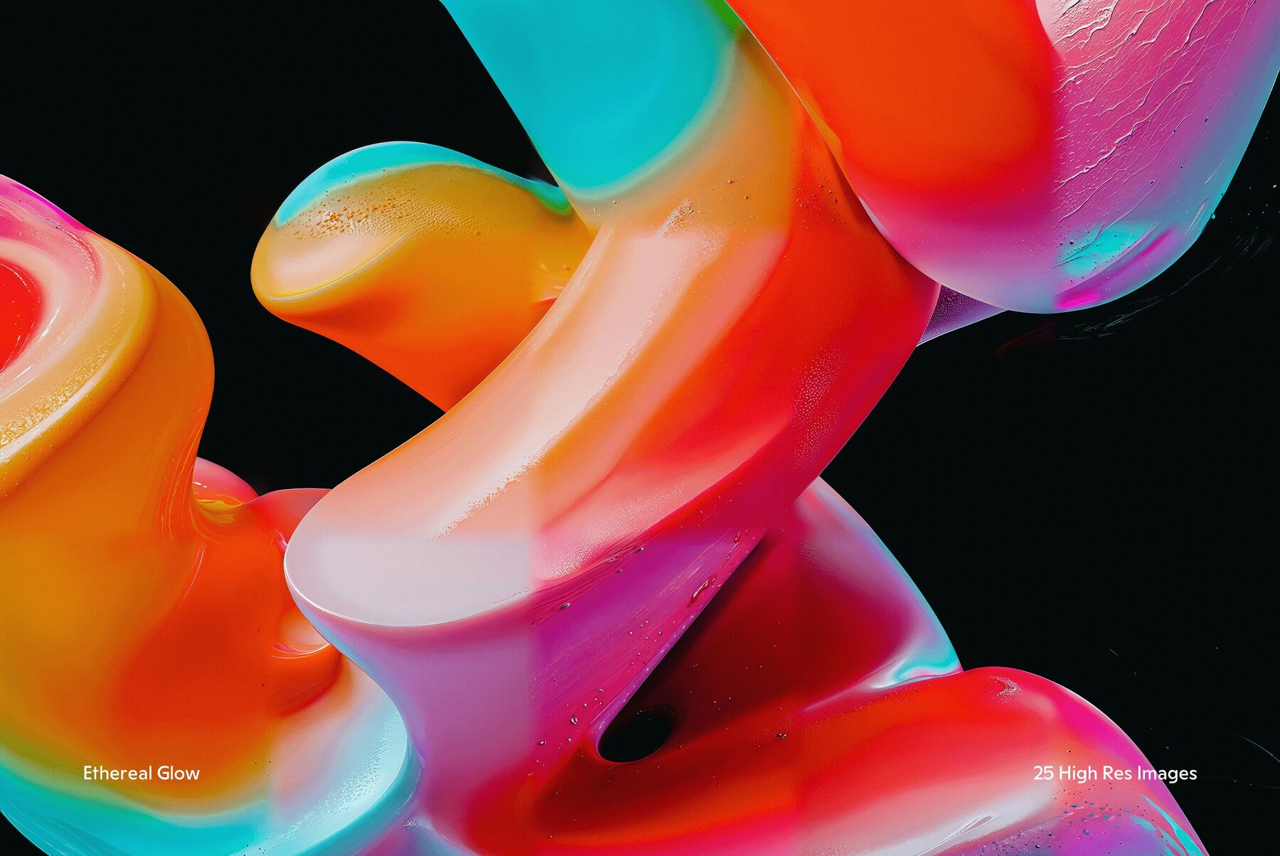 Ethereal Glow   3D Liquid Gradients 5