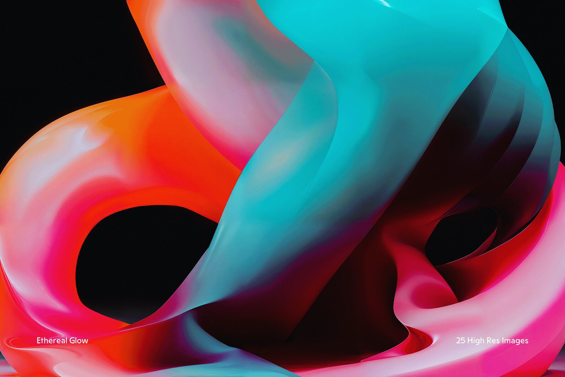 Ethereal Glow   3D Liquid Gradients 7