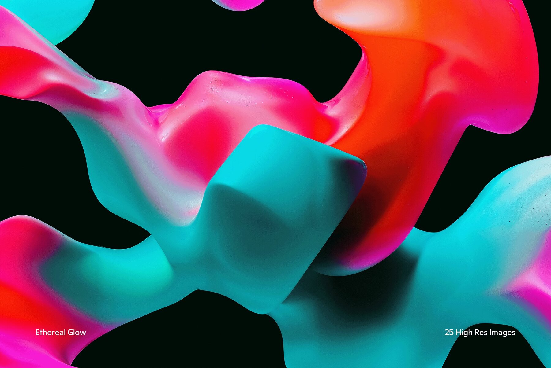 Ethereal Glow   3D Liquid Gradients 9