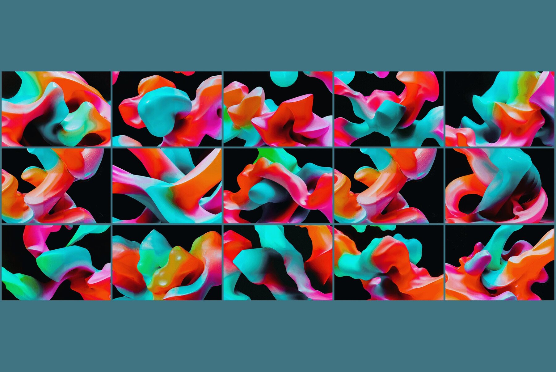 Ethereal Glow   3D Liquid Gradients 11