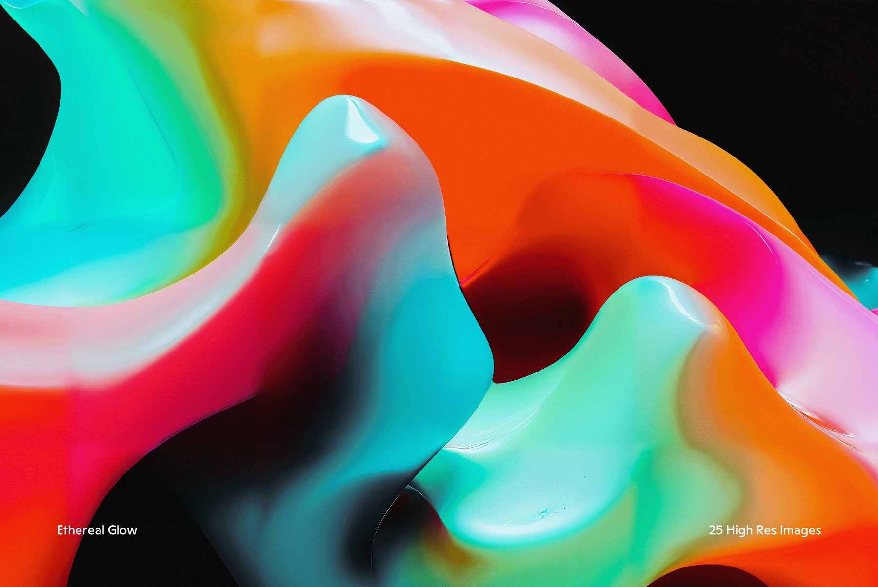 Ethereal Glow   3D Liquid Gradients 12