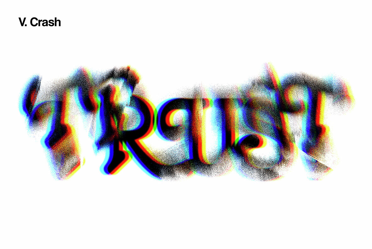 Glitch Distortion Text Effects Collection 6