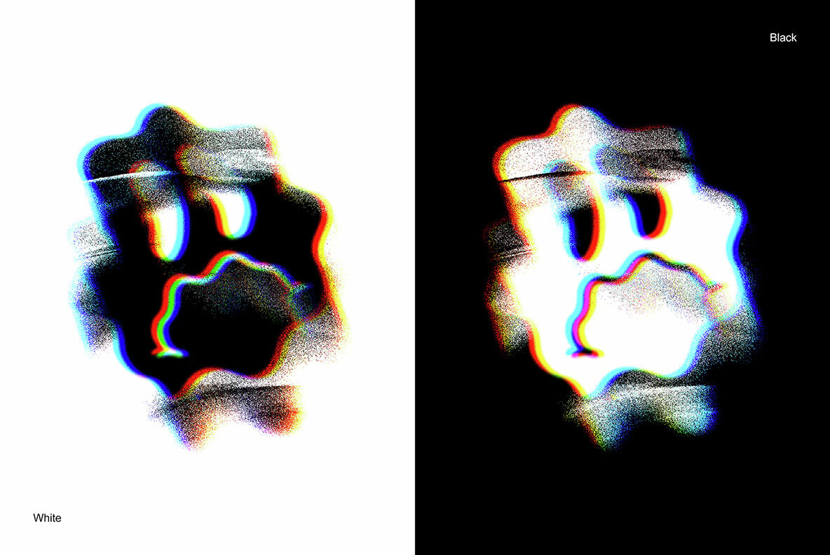 Glitch Distortion Text Effects Collection 8