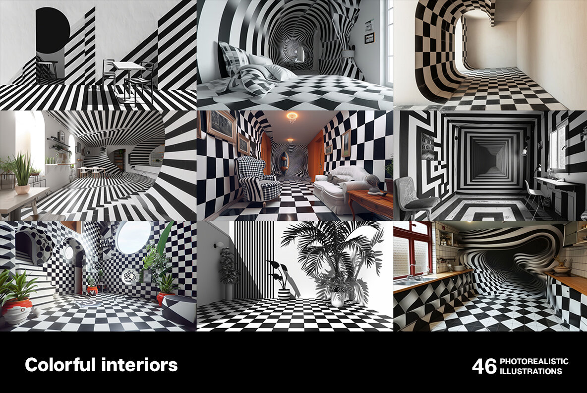 Colorful interiors 6