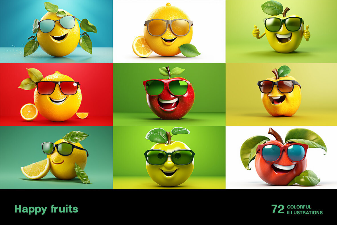 Happy Fruits 3