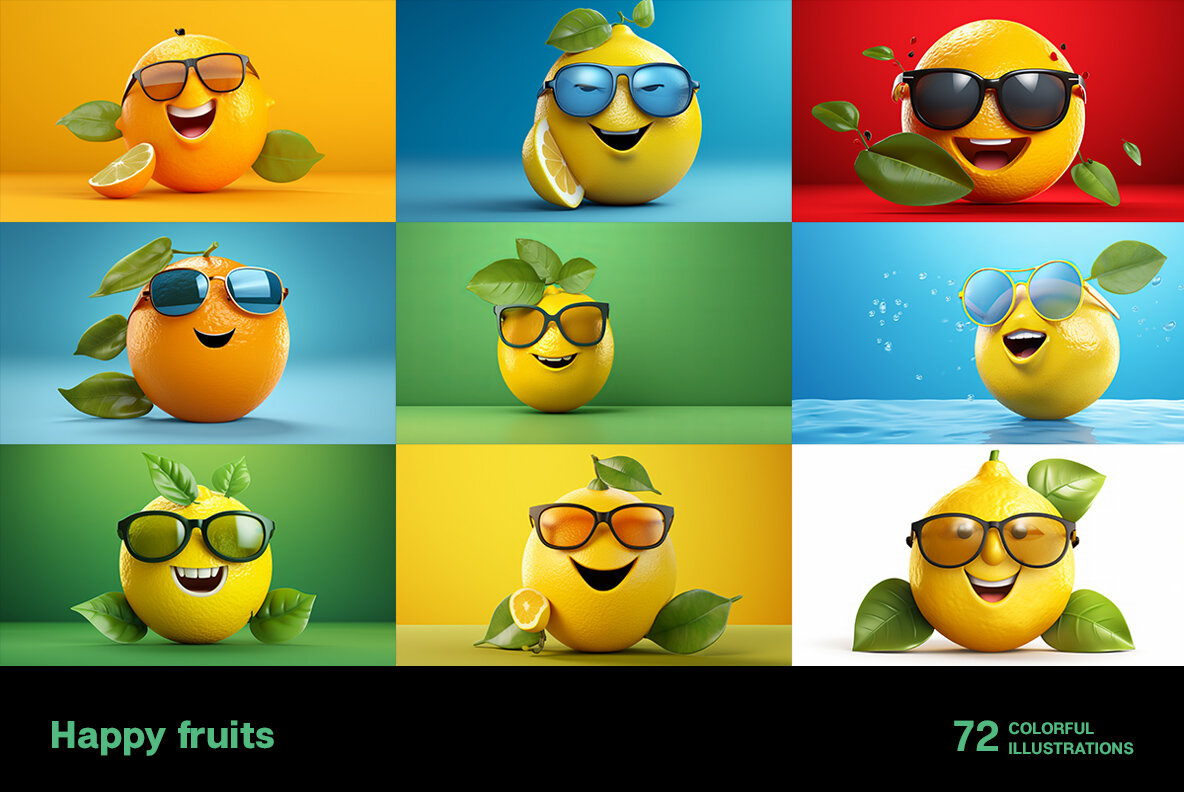 Happy Fruits 4