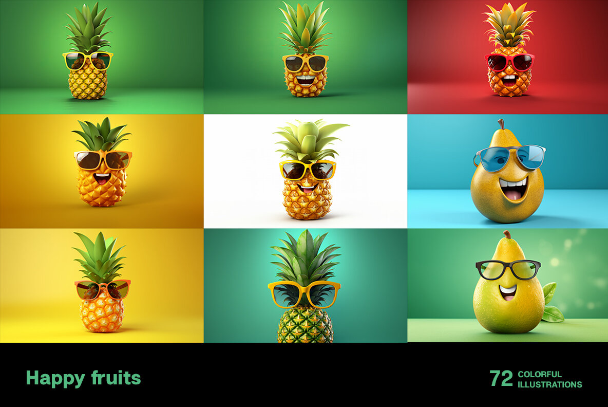 Happy Fruits 7