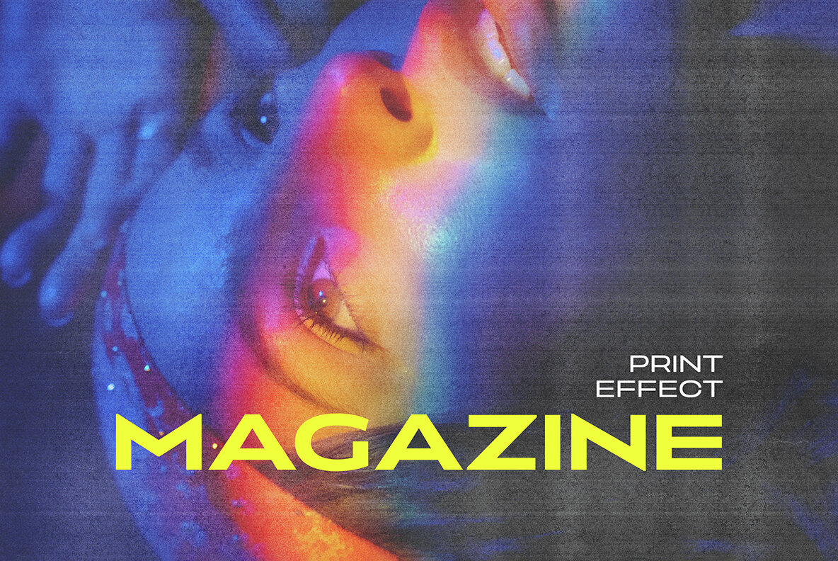 Magazine Pages Photo Effect 1