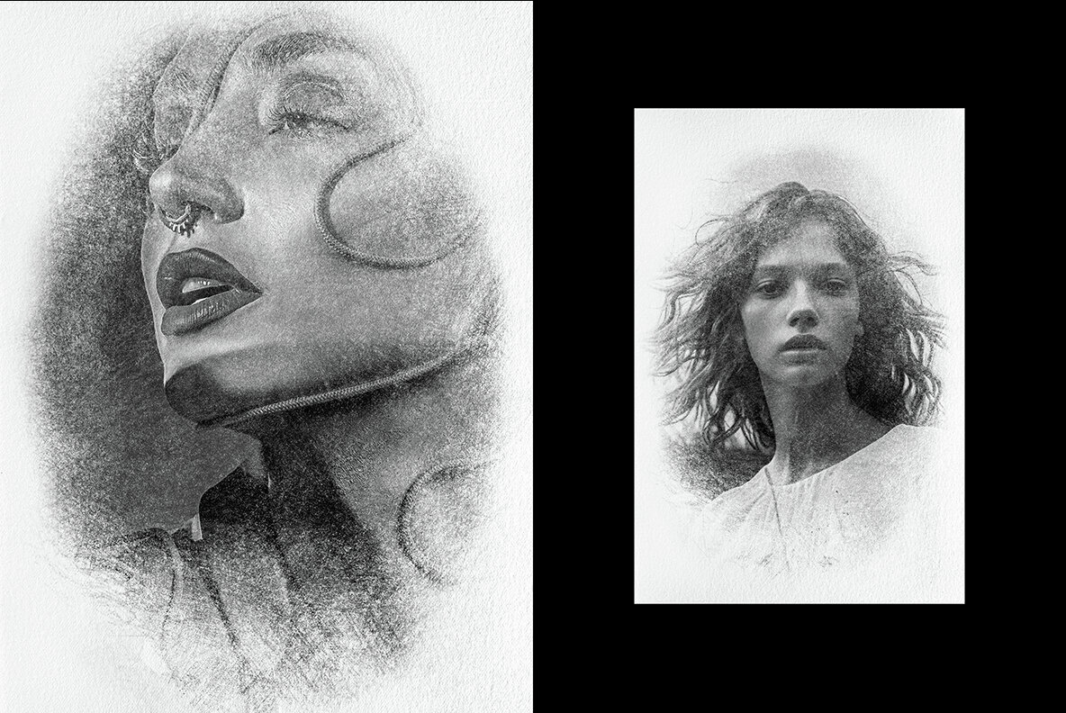 Pencil Drawing Photo Effect 3