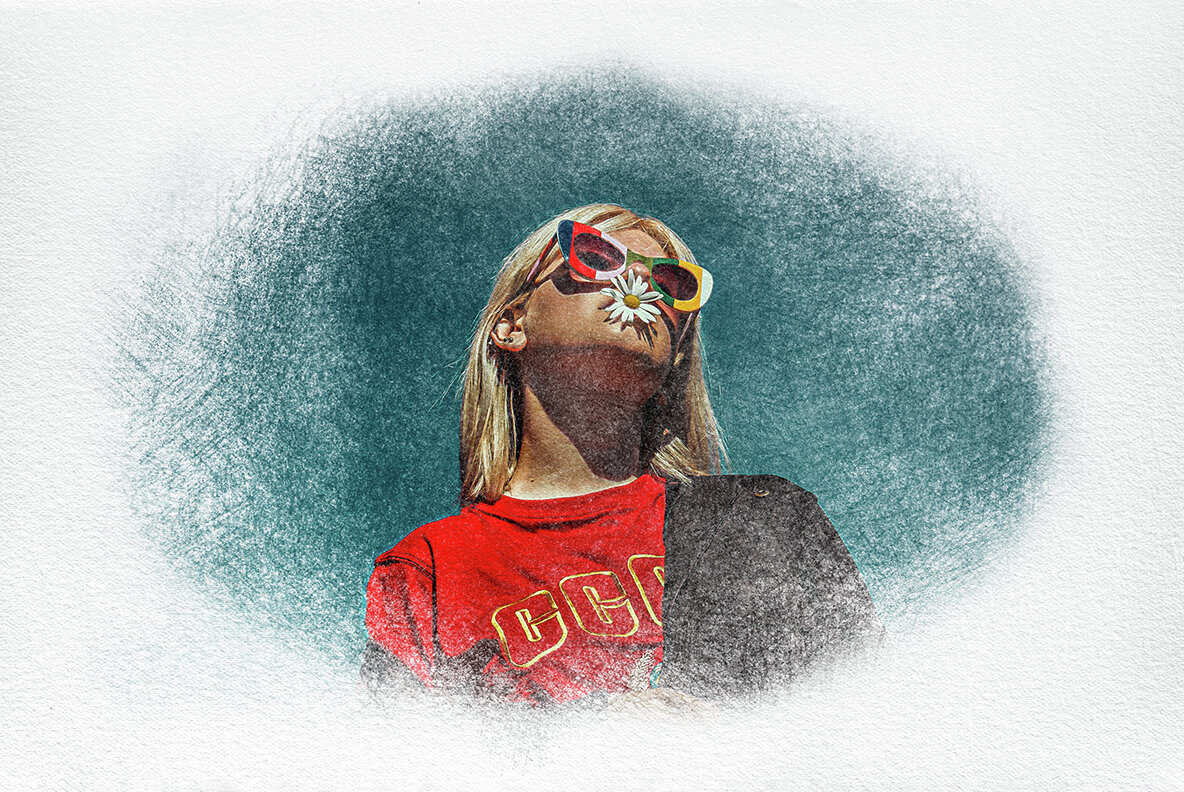 Pencil Drawing Photo Effect 4