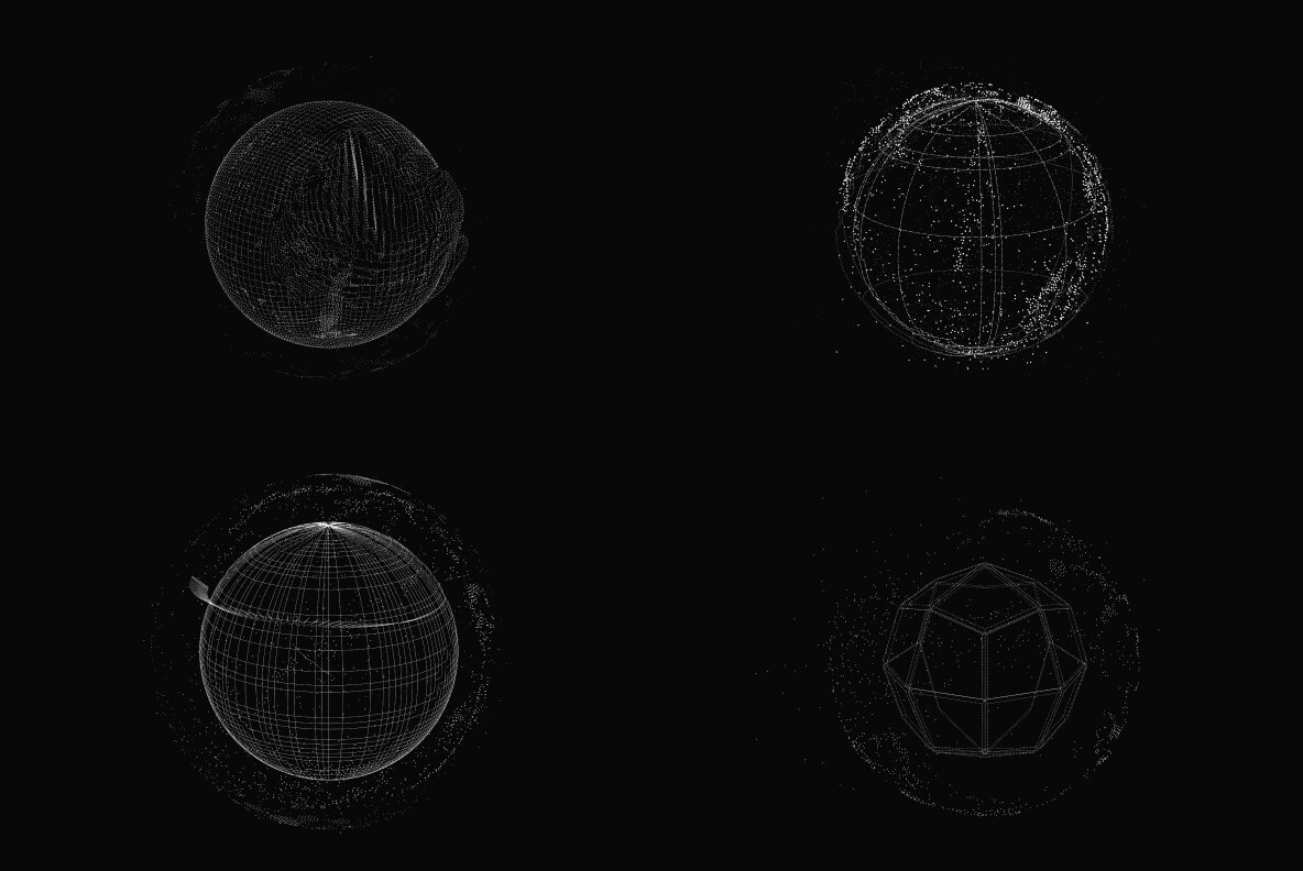 Geo Spheres Vector Pack 3
