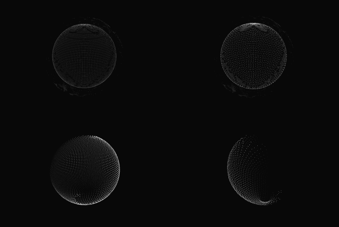 Geo Spheres Vector Pack 5