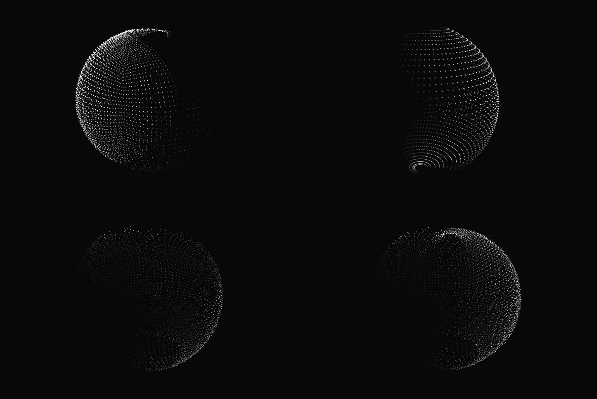 Geo Spheres Vector Pack 6