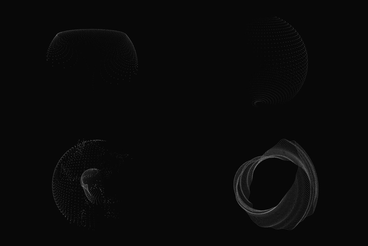 Geo Spheres Vector Pack 9