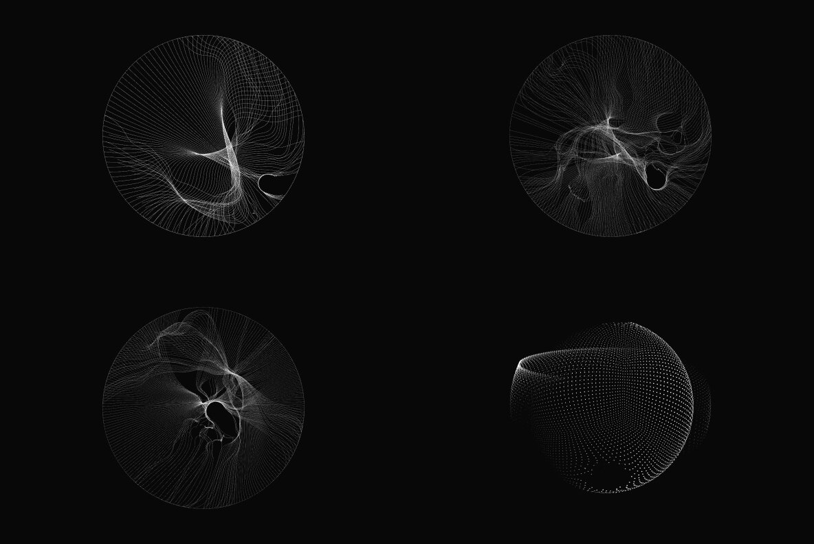 Geo Spheres Vector Pack 11