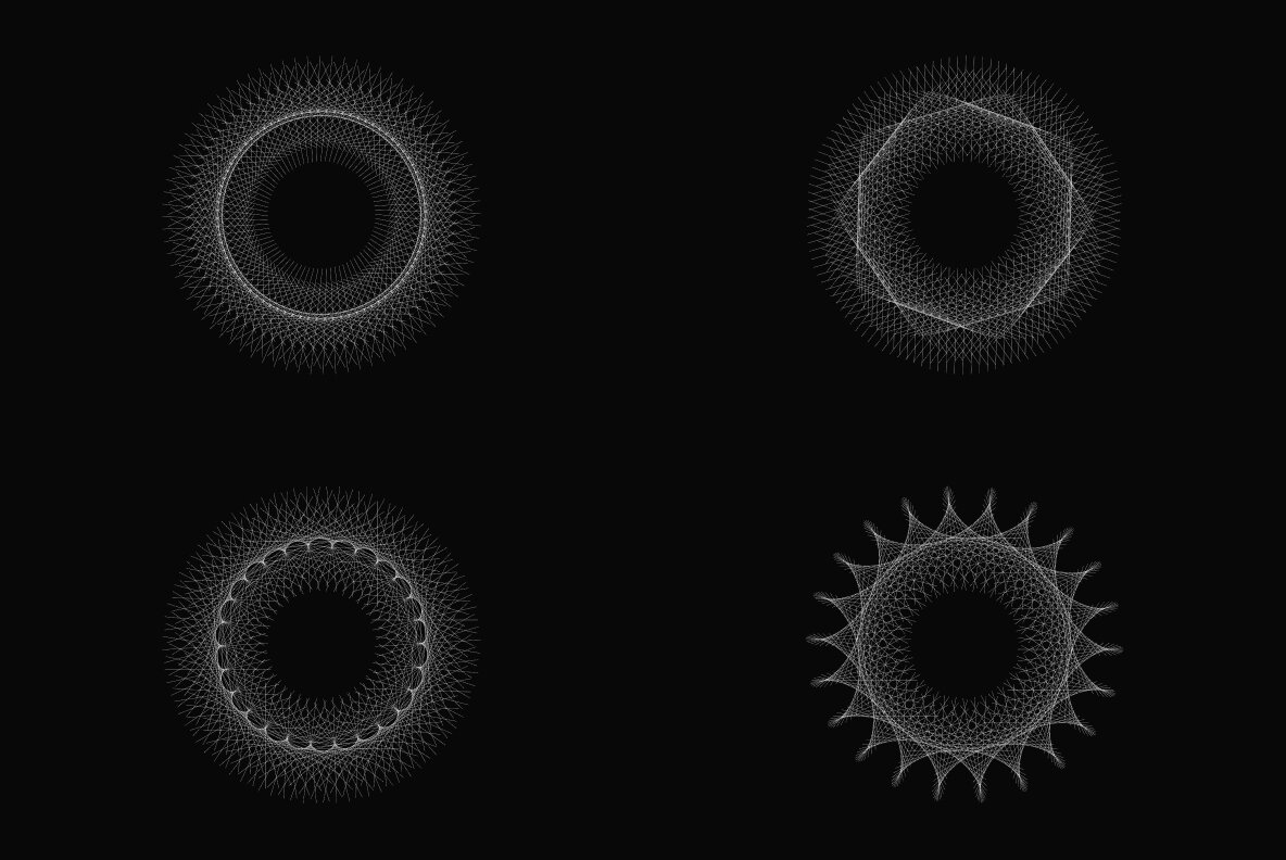 Geo Spheres Vector Pack 12