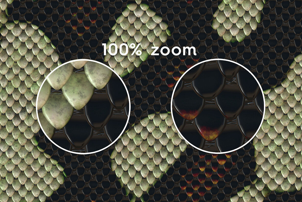 20 Snake Leather Background Textures 2