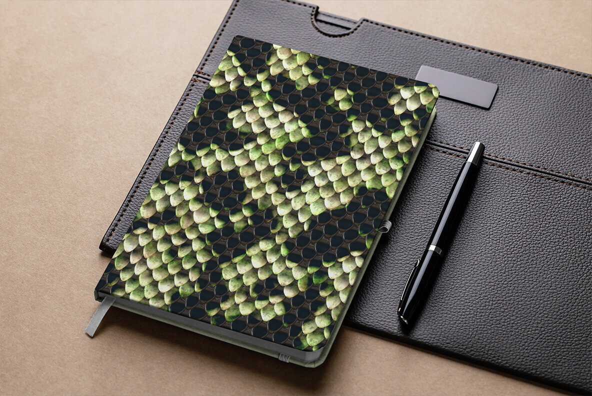 20 Snake Leather Background Textures 3