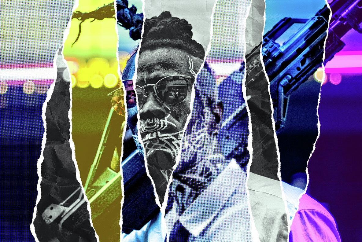 Torn Paper Pieces Photo Effect 2