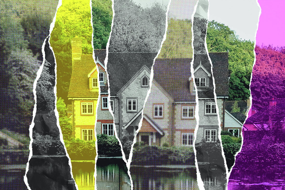 Torn Paper Pieces Photo Effect 6