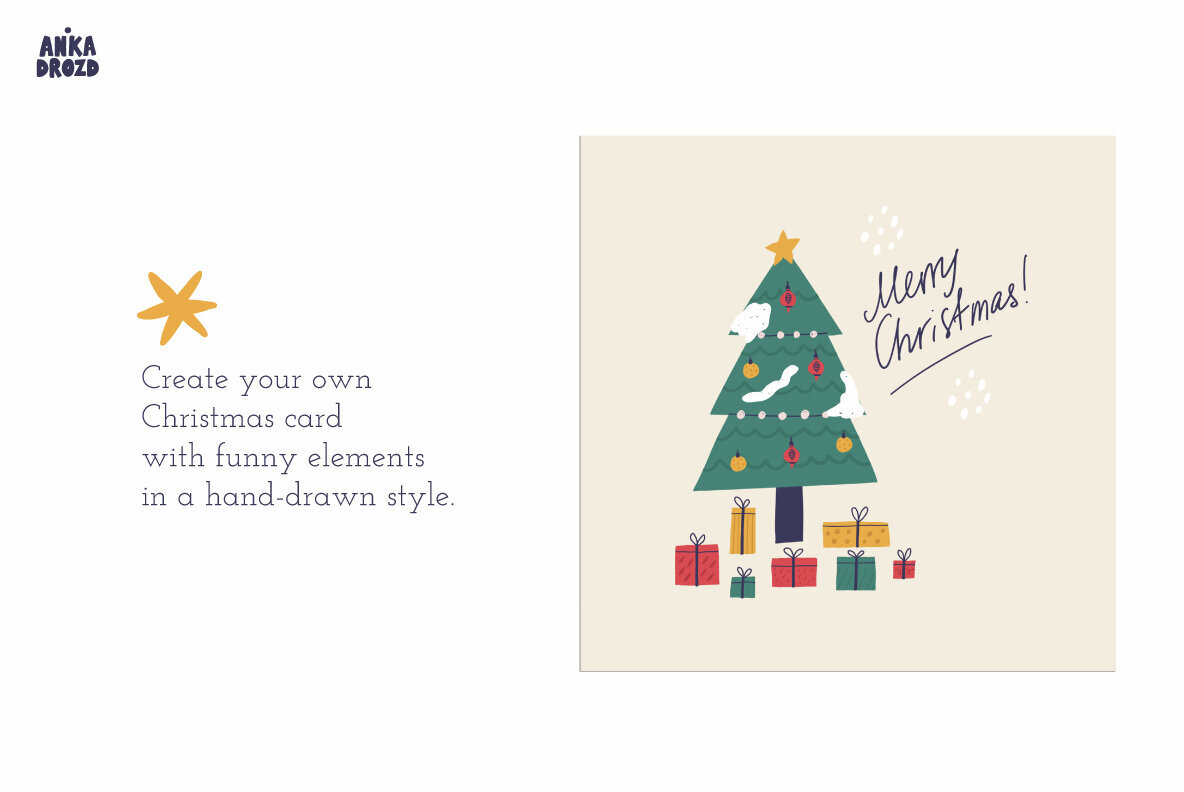 Christmas Tree Greeting Cards 2