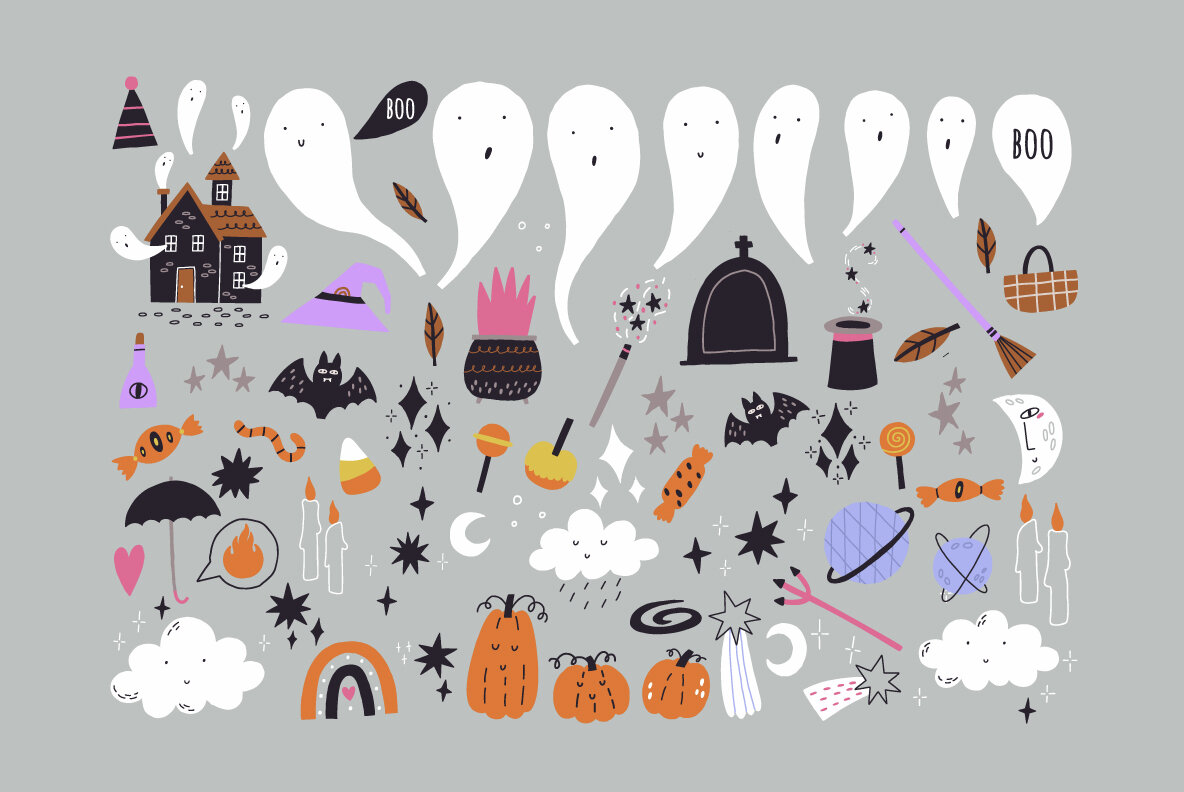 Halloween Ghost Collection 4