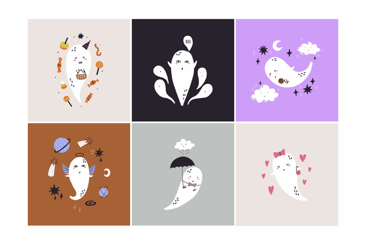 Halloween Ghost Collection 7